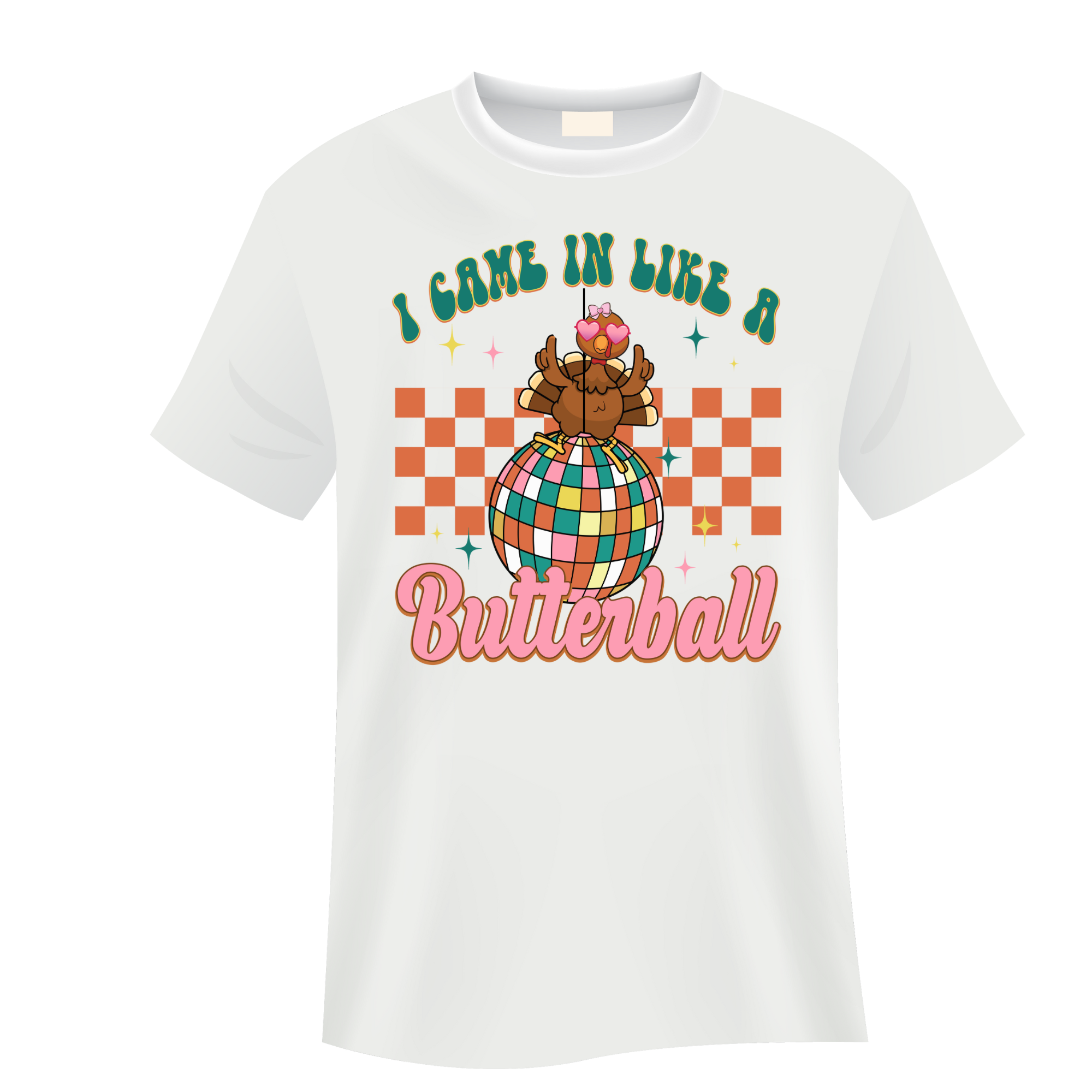 Thanksgiving Shirt- I Came In Like A Butterball